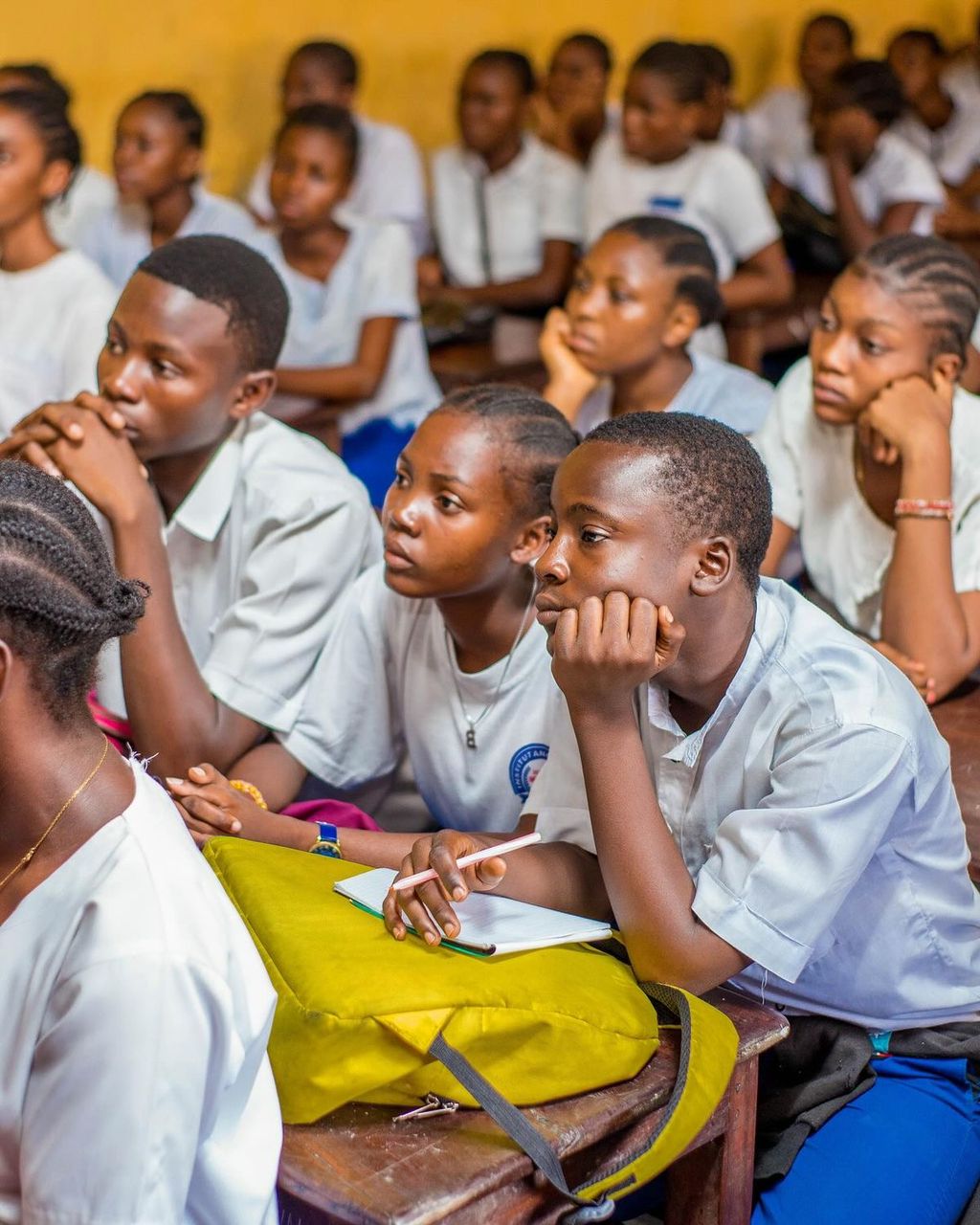 Élèves du Lycée Privé Elohim